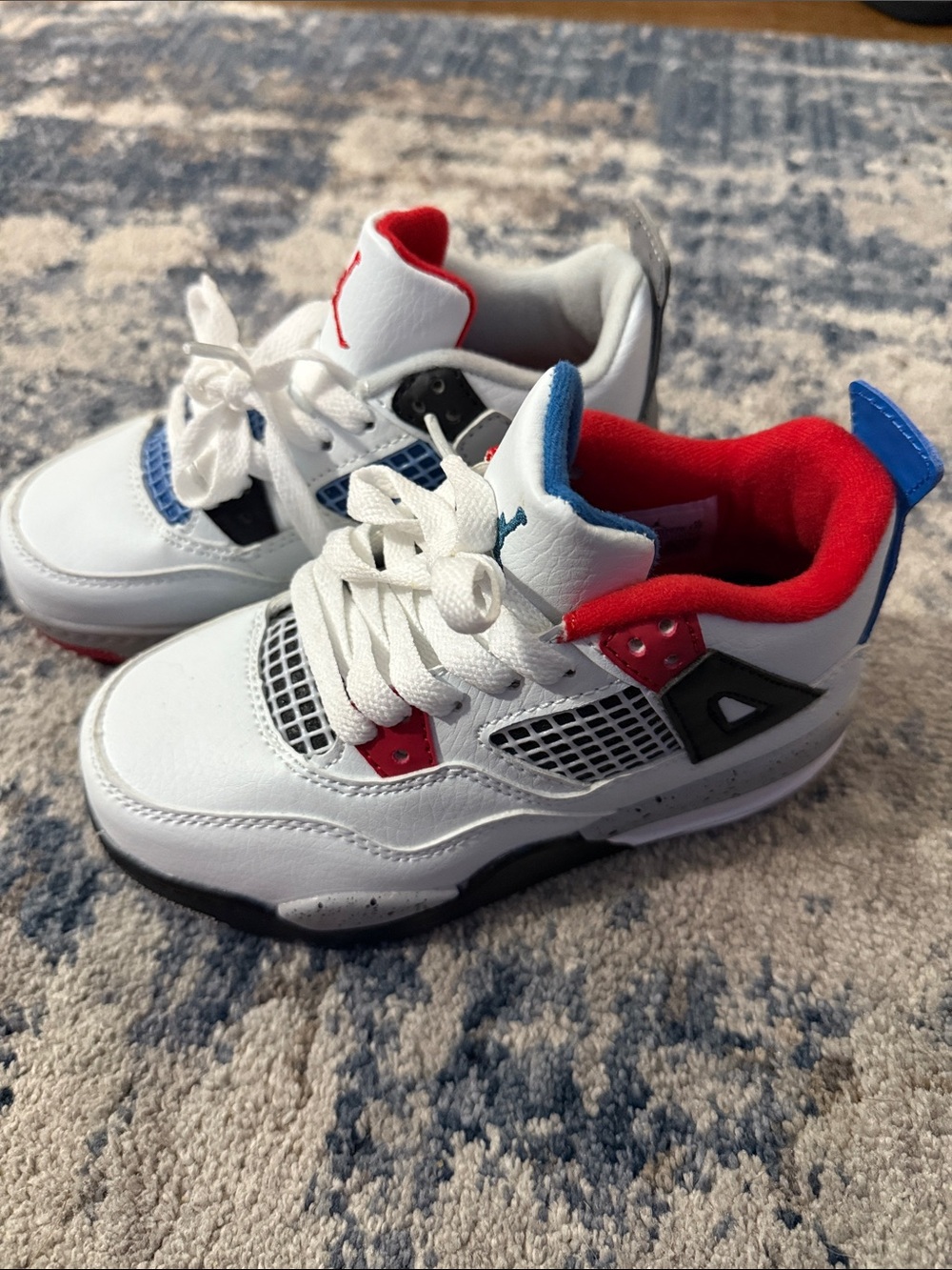 Jordan Retro 4’s “WHAT THE” KIDS 12C
